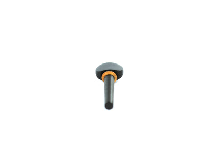 Set of 4 ebony hill shape style violin tuning pegs with pin design 3/4 size