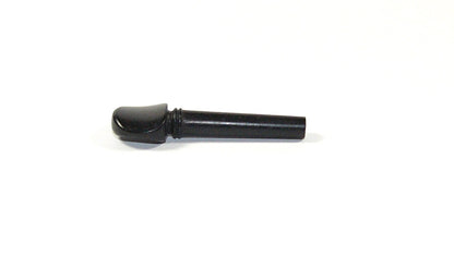 1/16 size set of 4 ebony violin tuning pegs mother of pearl inlay