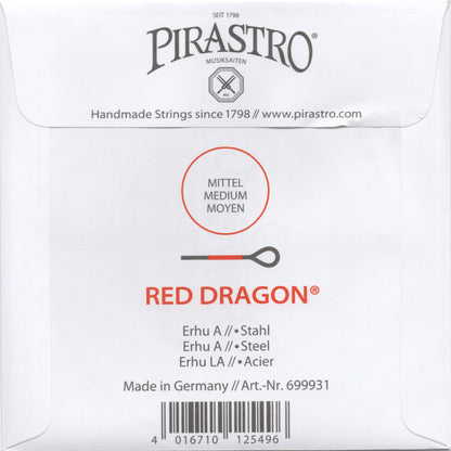 Pirastro Red Dragon Erhu A String clear bright powerful sound Made in Germany