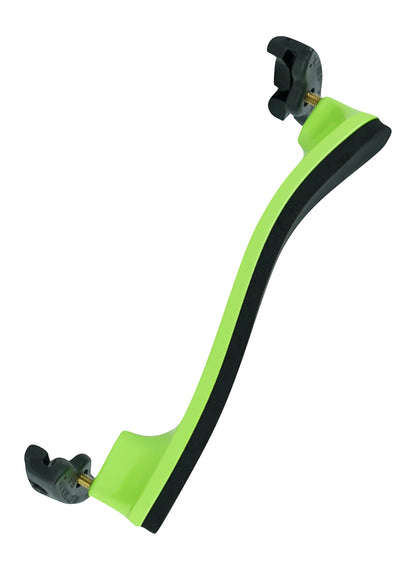 4/4 size neon green everest violin shoulder rest spring collection (ES model)