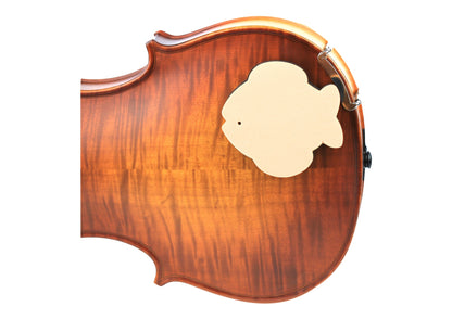 Artino Magic Pad violin viola shoulder pad rest - self adhesive sponge FISH