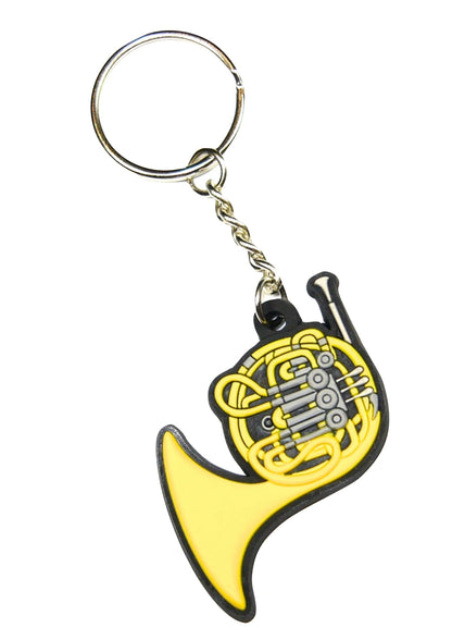 MD brand detailed french horn keyring made of quality materials