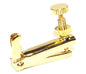 Single gold fine tuner adjuster to fit 3/4 or 4/4 size violin