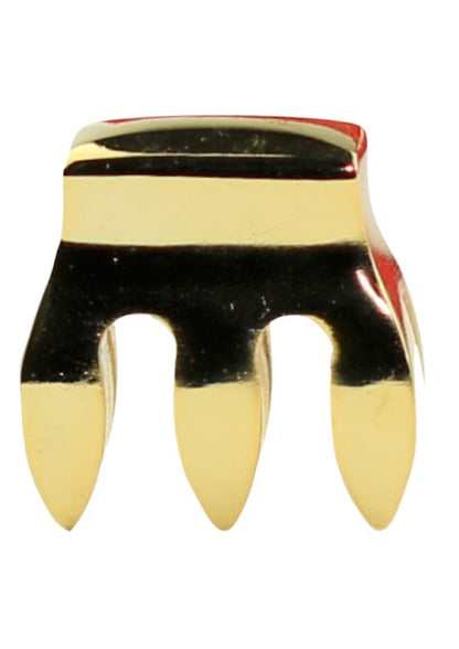 3 prong gold metal 4/4 - 3/4 violin practice mute extra quiet