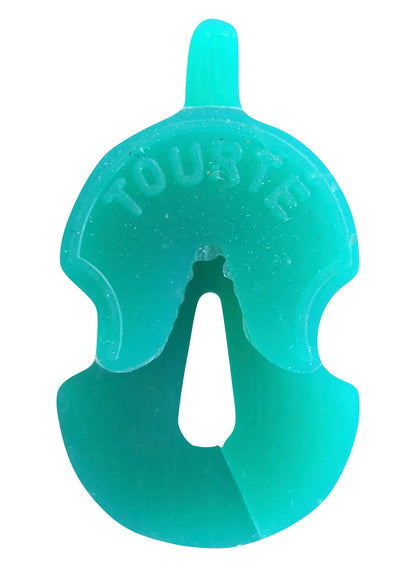 Original tourte single hole green rubber violin viola mute 3/4 - 4/4 Size.