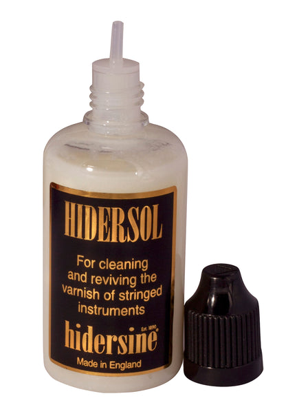 Hidersol violin viola cello double bass polish 25ml plastic bottle Made in UK