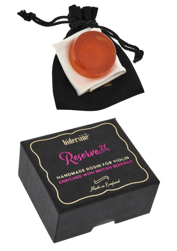 Hidersine Reserve21 Light Violin Rosin with British Beeswax