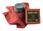 Hidersine 6V DuLuxe dark violin rosin round cake in cloth Made in England