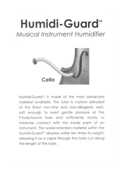 Humidi-Guard Humidifier for 4/4-3/4 Cello