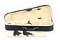 Black cordura dart shaped 13" viola case light weight many features