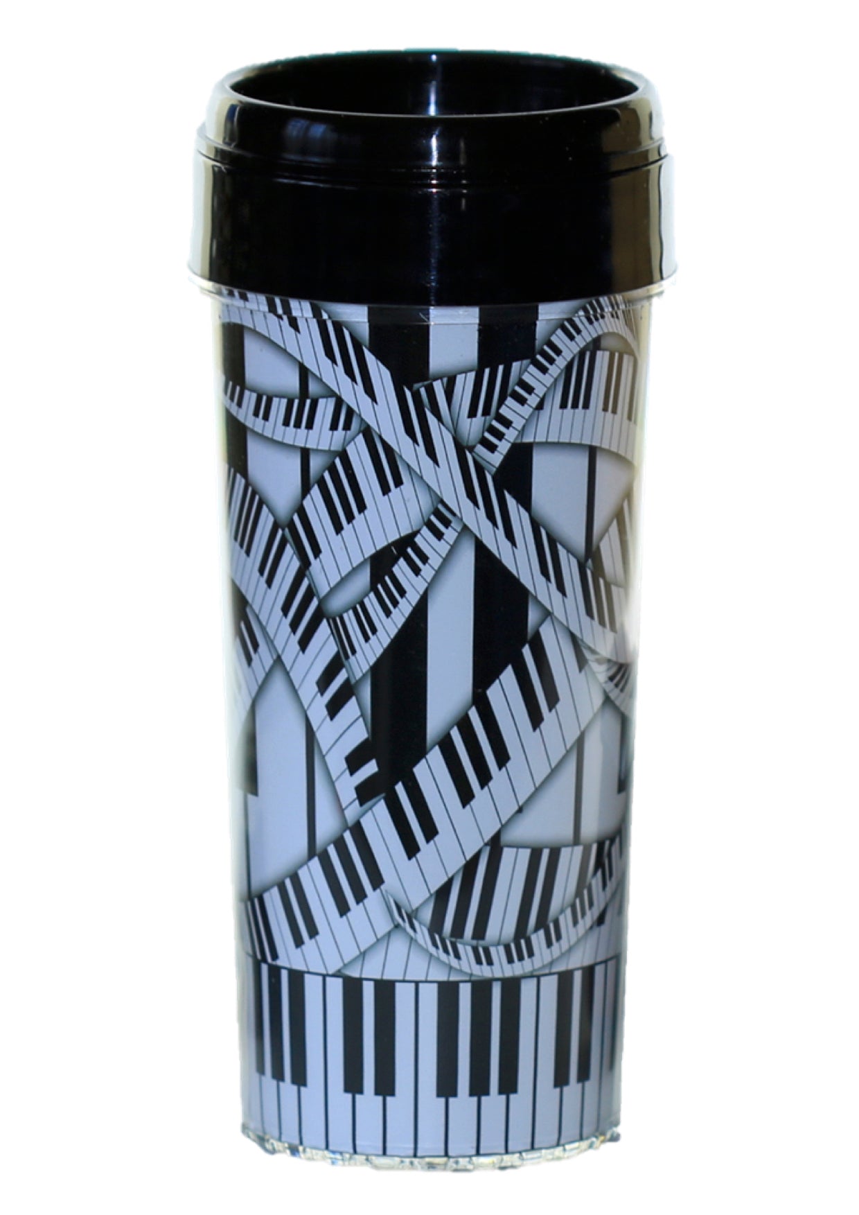 AIM Gifts Plastic Tumbler Piano Keyboards