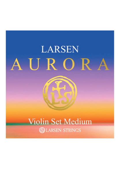 Larsen Aurora violin string set MEDIUM 4/4 Made in Denmark