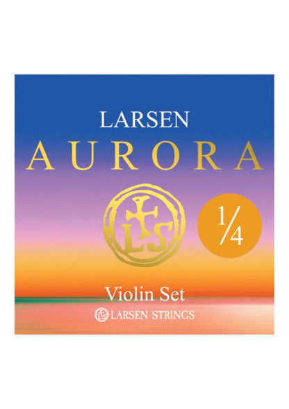 Larsen Aurora violin string set MEDIUM 1/4 Made in Denmark