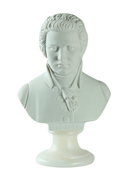 A.Giannelli Composer Bust of MOZART (Medium) Made in Italy