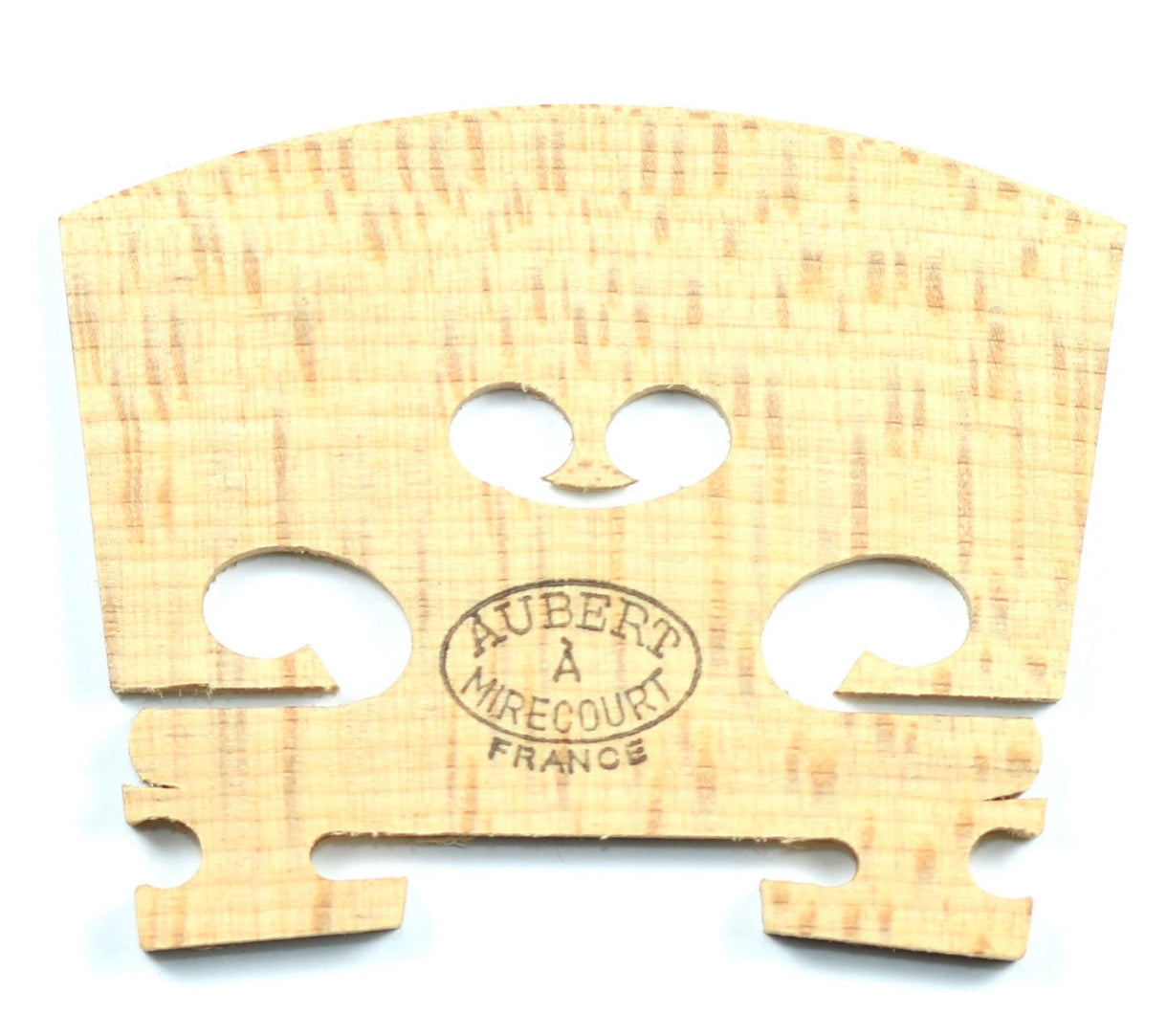 Aubert Mirecourt aged maple uncut violin bridge 42mm 4/4 size Made in France