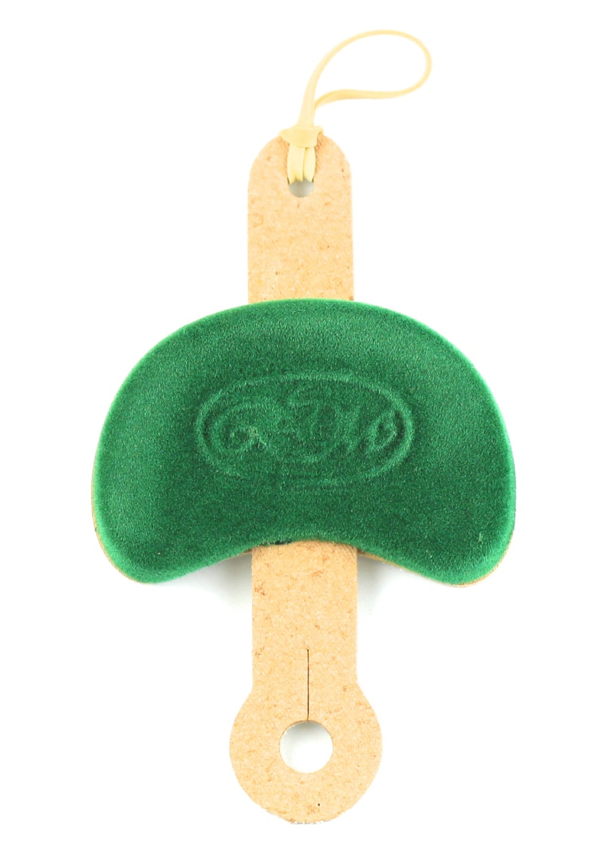 Poehland kidney shaped Model C Green violin shoulder pad rest 1/4 - 1/2 Size