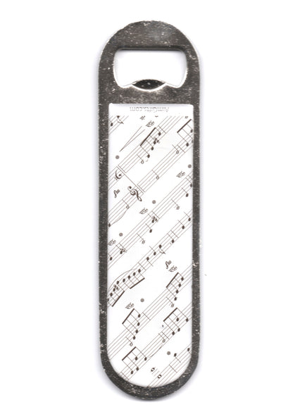 AIM Gifts Brand Music notes design Bottle Opener