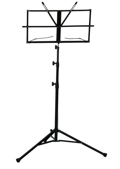 Quality height adjustable music stand with free carry bag