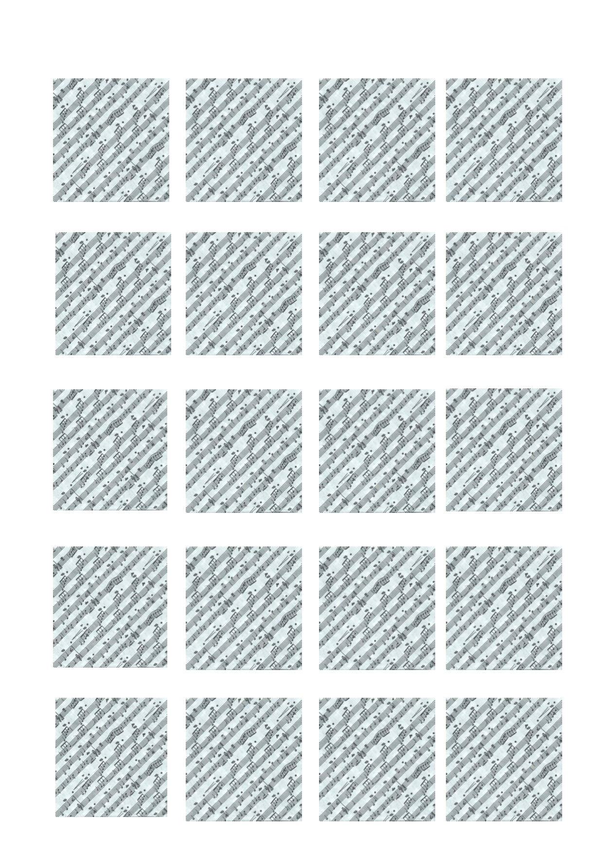 AIM (USA) Branded 2-Ply Table Napkins/Serviettes Sheet Music Design