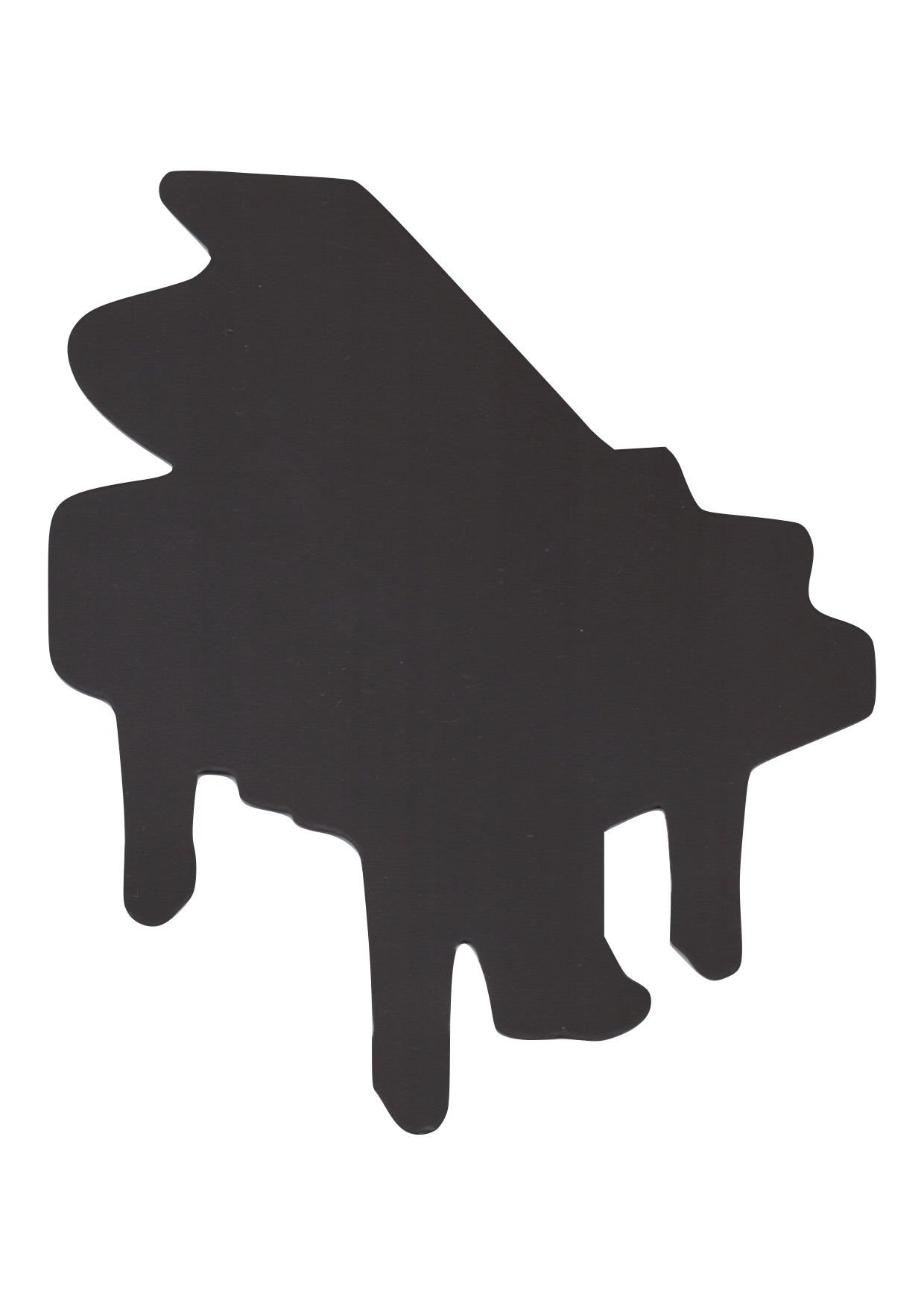 Aim gifts brand music grand piano die cut fridge magnet