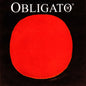 Pirastro OBLIGATO violin string set G-D-A-Steel Ball End ”E” 4/4 Size - Germany