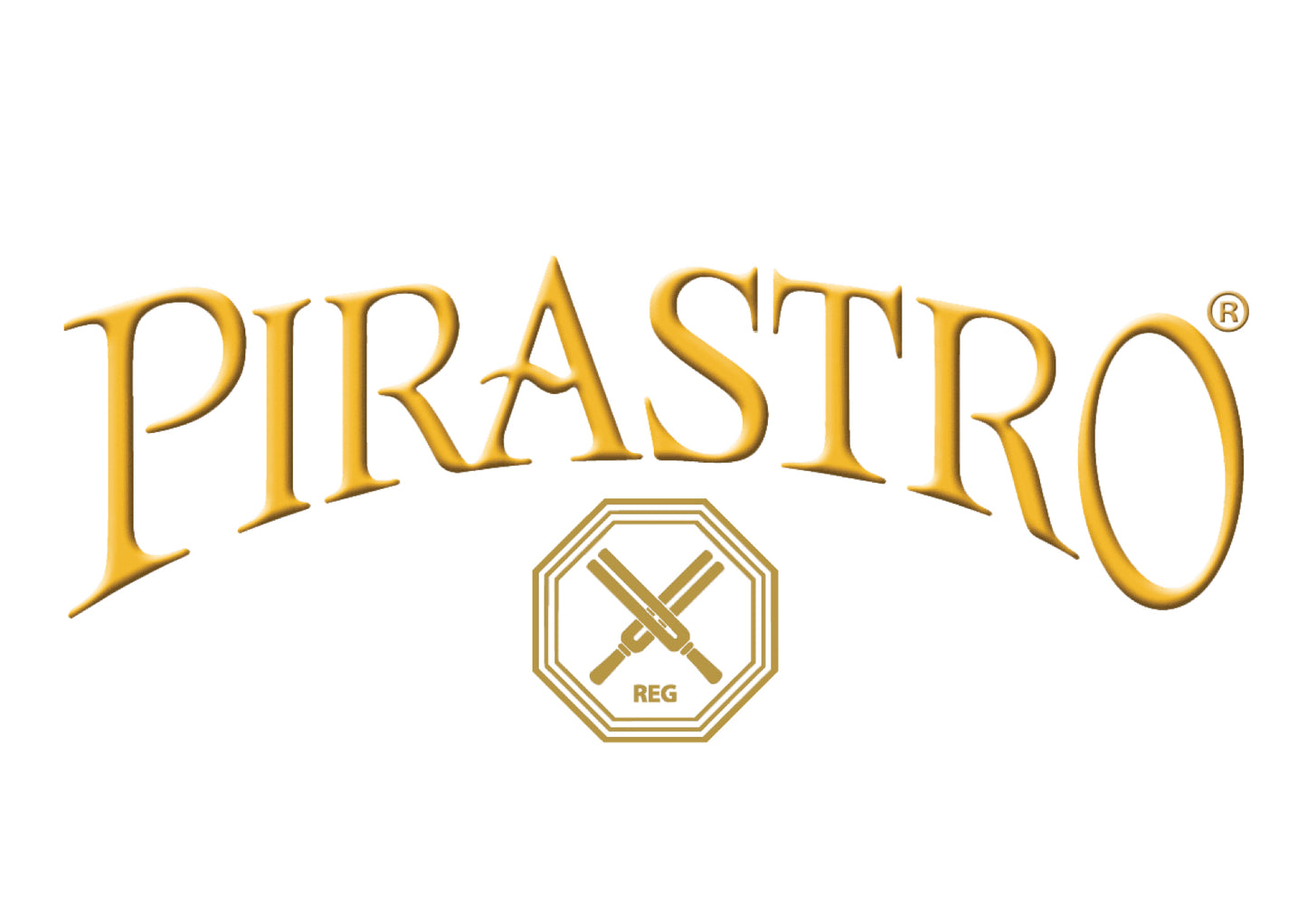 Pirastro Evah Pirazzi gold violin string set silver G & Ball end E 4/4 size