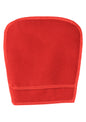 Super soft red cotton piano cleaning/polishing mitten pad cloth