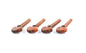 Set of 4 rosewood heart shaped violin tuning pegs 3/4 size