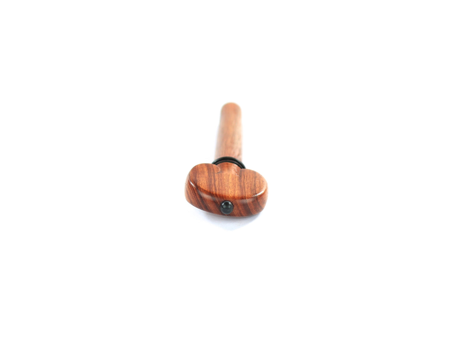 Set of 4 rosewood heart shaped violin tuning pegs 1/8 size