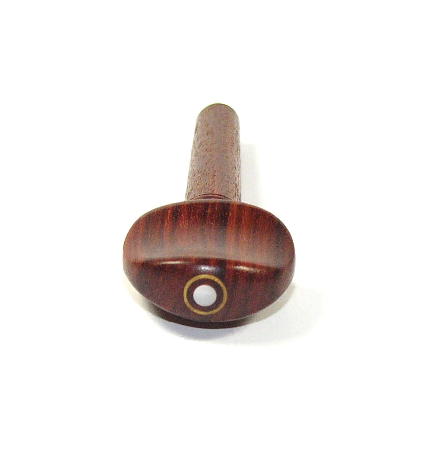 4/4 size set of 4 rosewood violin tuning pegs mother of pearl Parisian eye