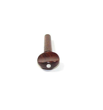 1/16 size set of 4 rosewood violin tuning pegs mother of pearl inlay