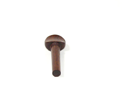 1/16 size set of 4 rosewood violin tuning pegs mother of pearl inlay