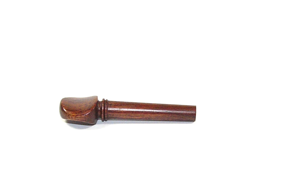 1/8 size set of 4 rosewood violin tuning pegs mother of pearl inlay