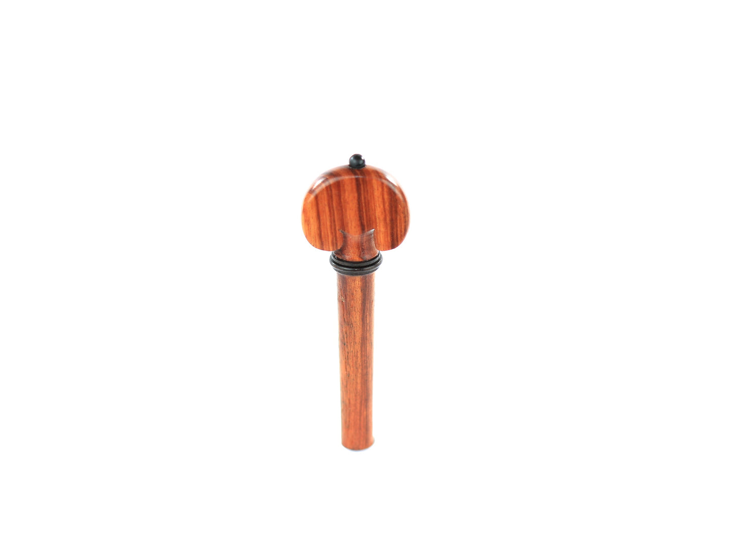 Set of 4 rosewood heart shaped violin tuning pegs 1/8 size