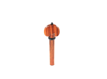 Set of 4 rosewood heart shaped violin tuning pegs 1/16 size