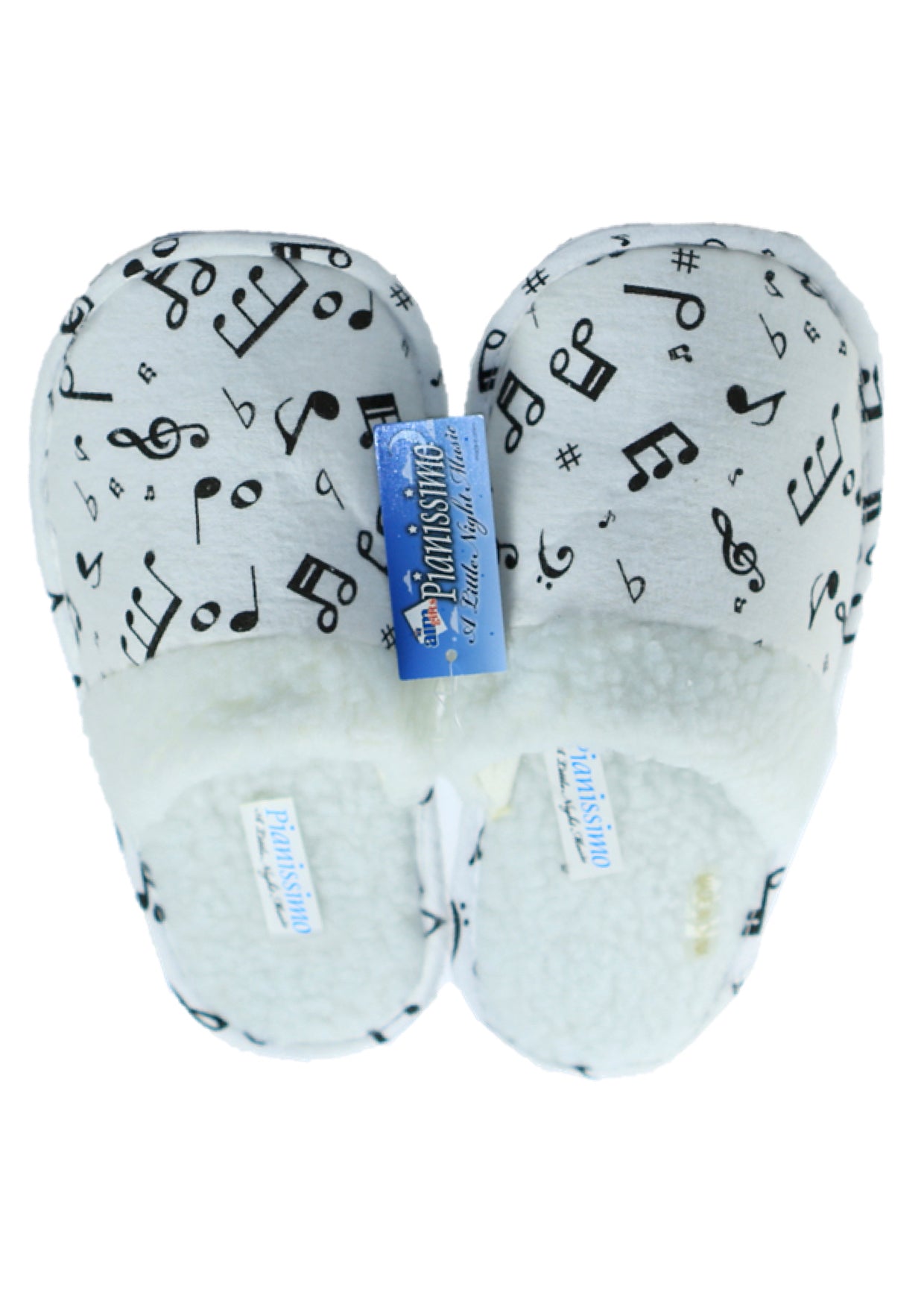 AIM Gifts brand Slippers Music Theme Medium