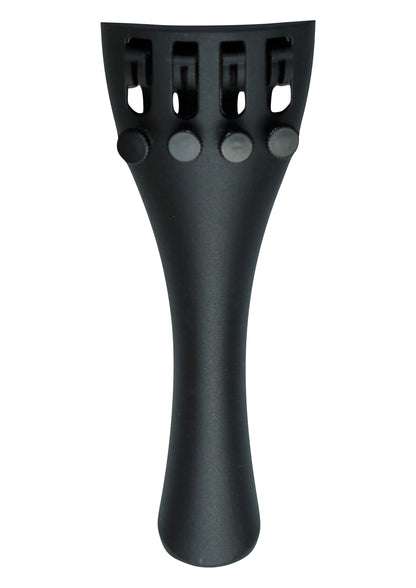 1/8 size durable violin tailpiece built in fine tuners + nylon tie