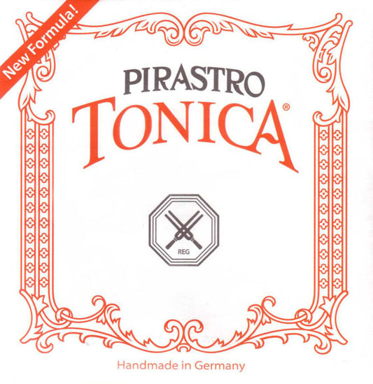 Pirastro Tonica violin strings set 4/4 G-D-A-E Silvery Steel new formula