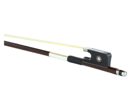 15" viola bow octagonal brazilwood stick ebony frog