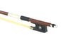 3/4 size violin bow octagonal brazilwood stick ebony frog