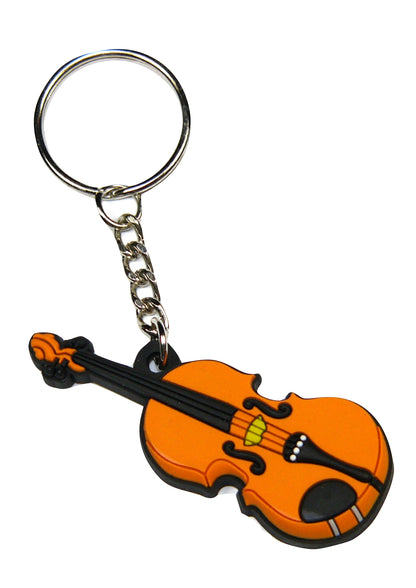 MD brand detailed violin keyring made of quality materials