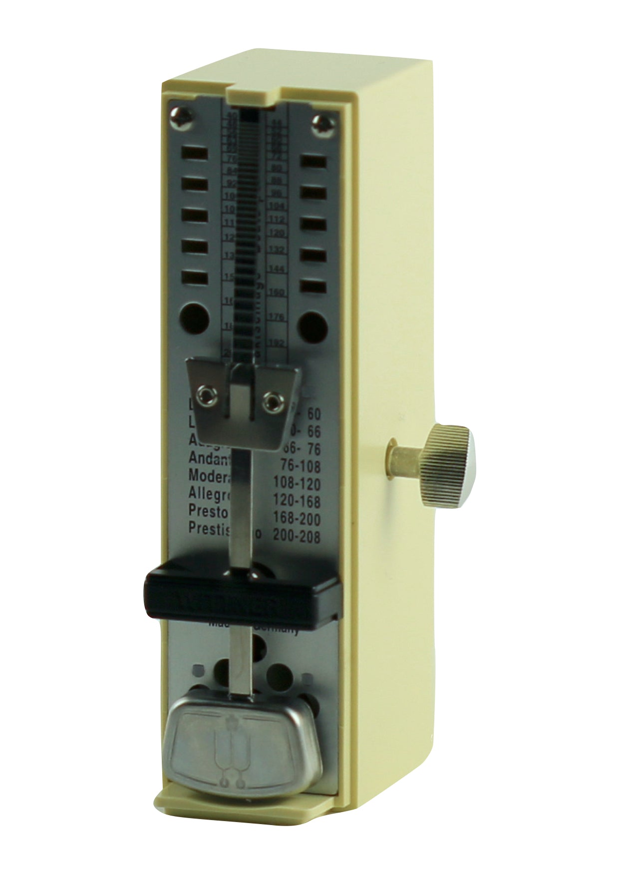 White Wittner taktell super mini pendulum metronome accurate portable