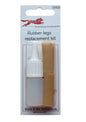 Wolf leg rubbers replacement kit for violin viola shoulder rests SR58